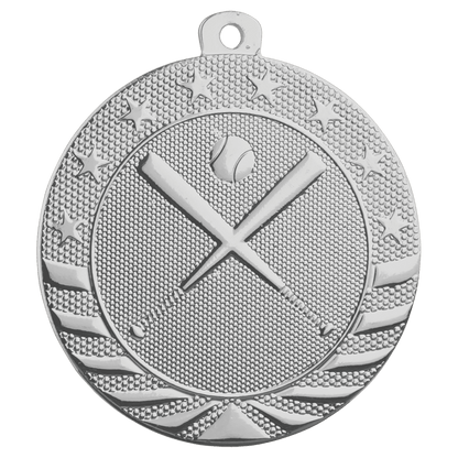 Silver Starbrite Baseball/Softball medal