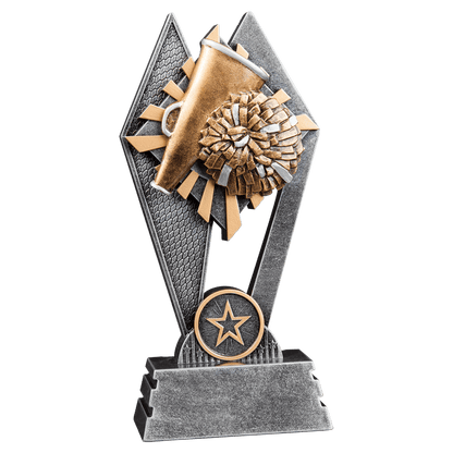 Cheer Sun Ray award trophy - 7 inches