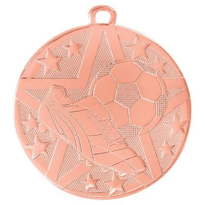 Bronze Soccer Superstar medal