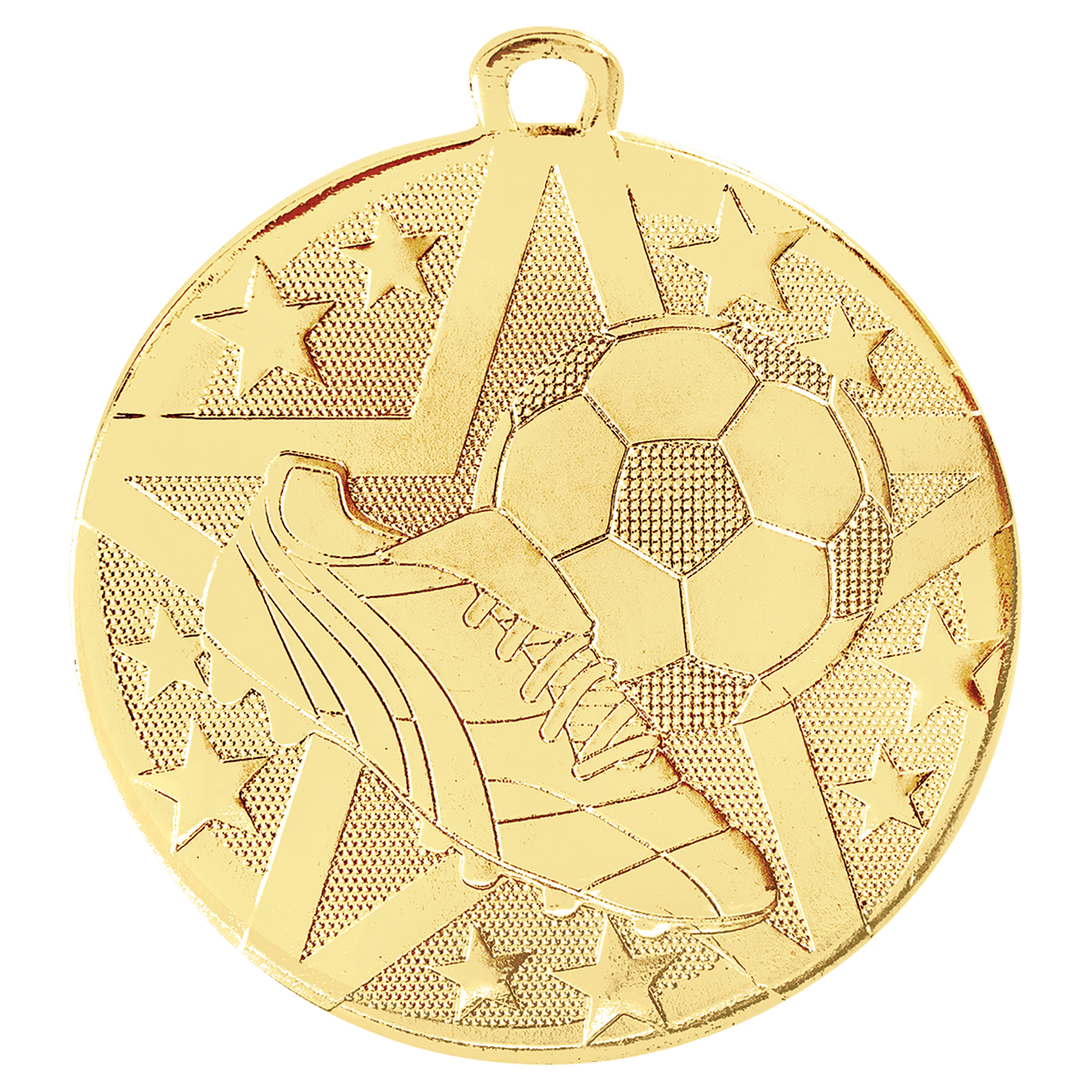 Gold Soccer Superstar medal