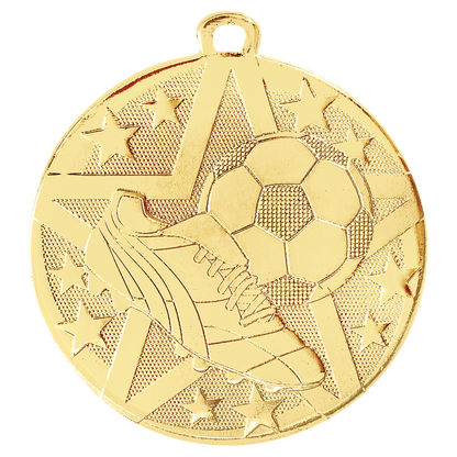 Gold Soccer Superstar medal