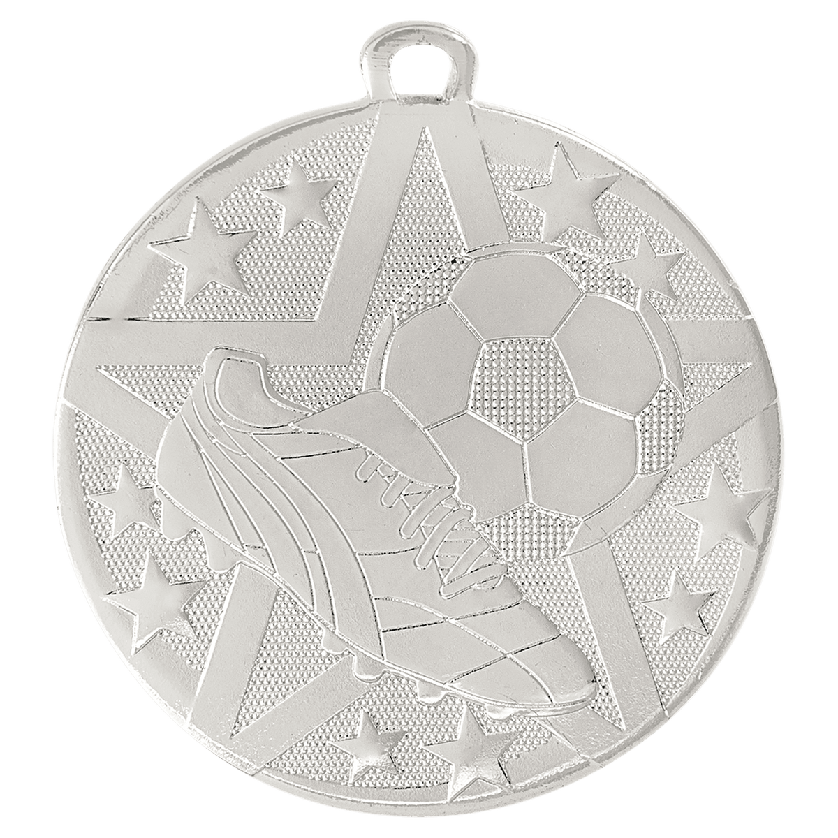 Silver Soccer Superstar medal