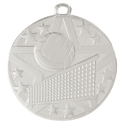 Silver Volleyball Superstar medal