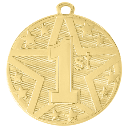 Gold Superstar 1st Place medal