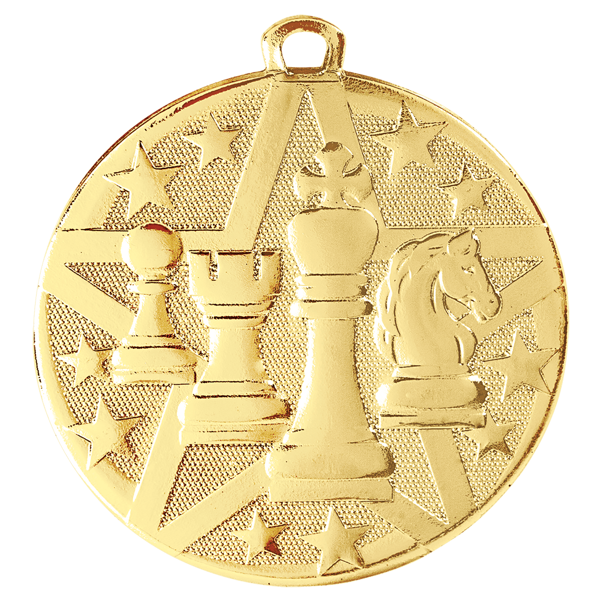 Gold Superstar Chess medal