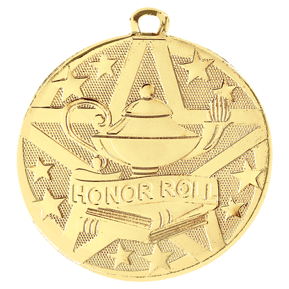 Gold Superstar Honor Roll medal
