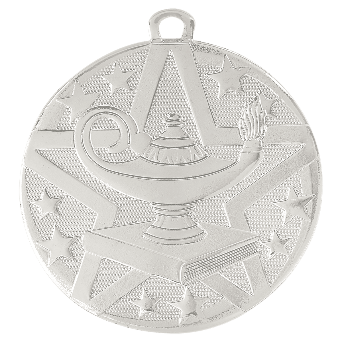 Silver Superstar Lamp of Knowledge medal