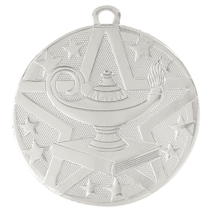 Silver Superstar Lamp of Knowledge medal