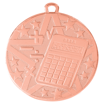 Bronze Superstar Math medal