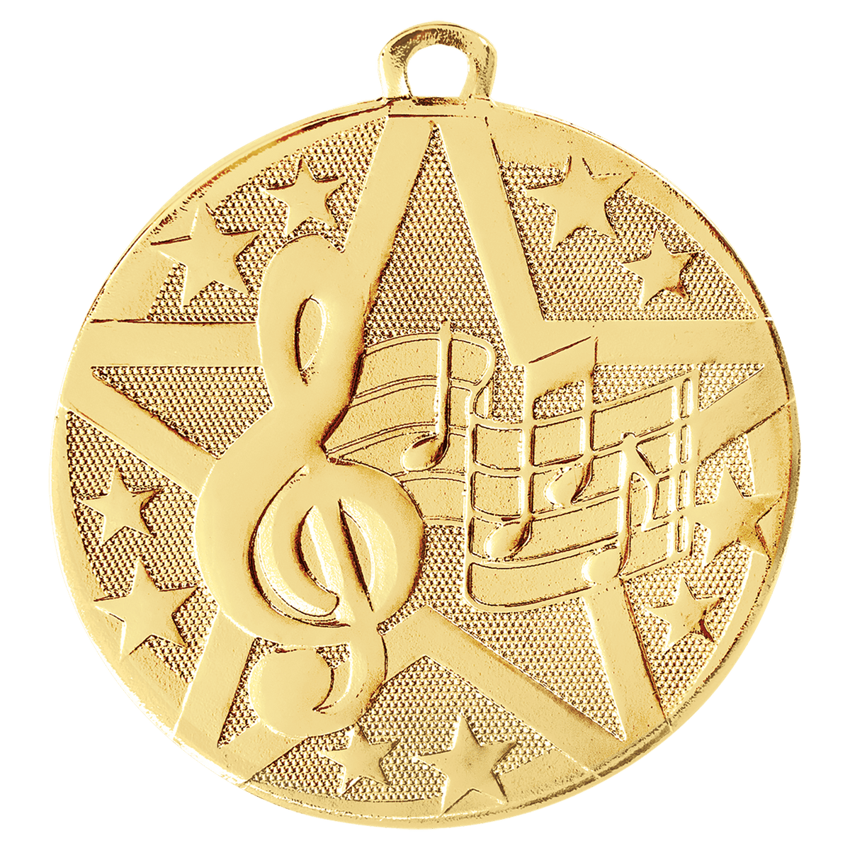 Gold Superstar Music medal