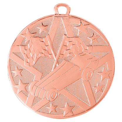 Pinewood Derby Superstar Pinewood Derby medal in Bronze