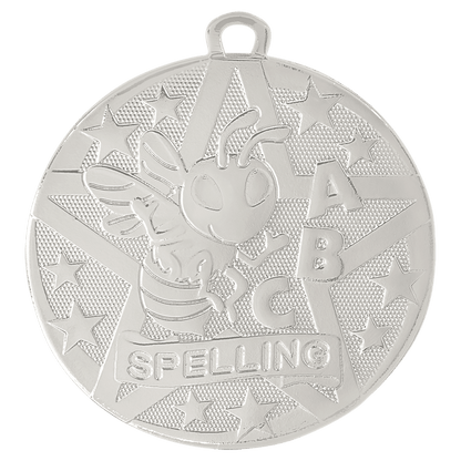 Spelling Superstar Spelling medal in Silver