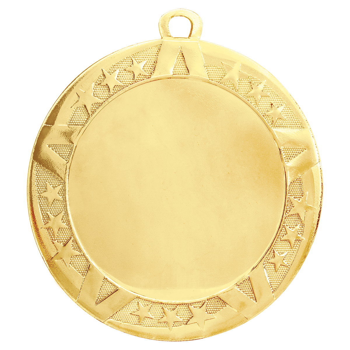 2¾-inch Superstar medal holder with 2-inch insert — Gold