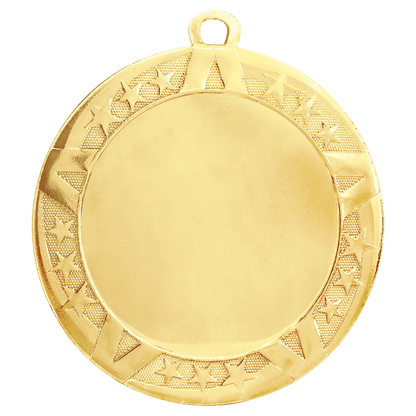 2¾-inch Superstar medal holder with 2-inch insert — Gold