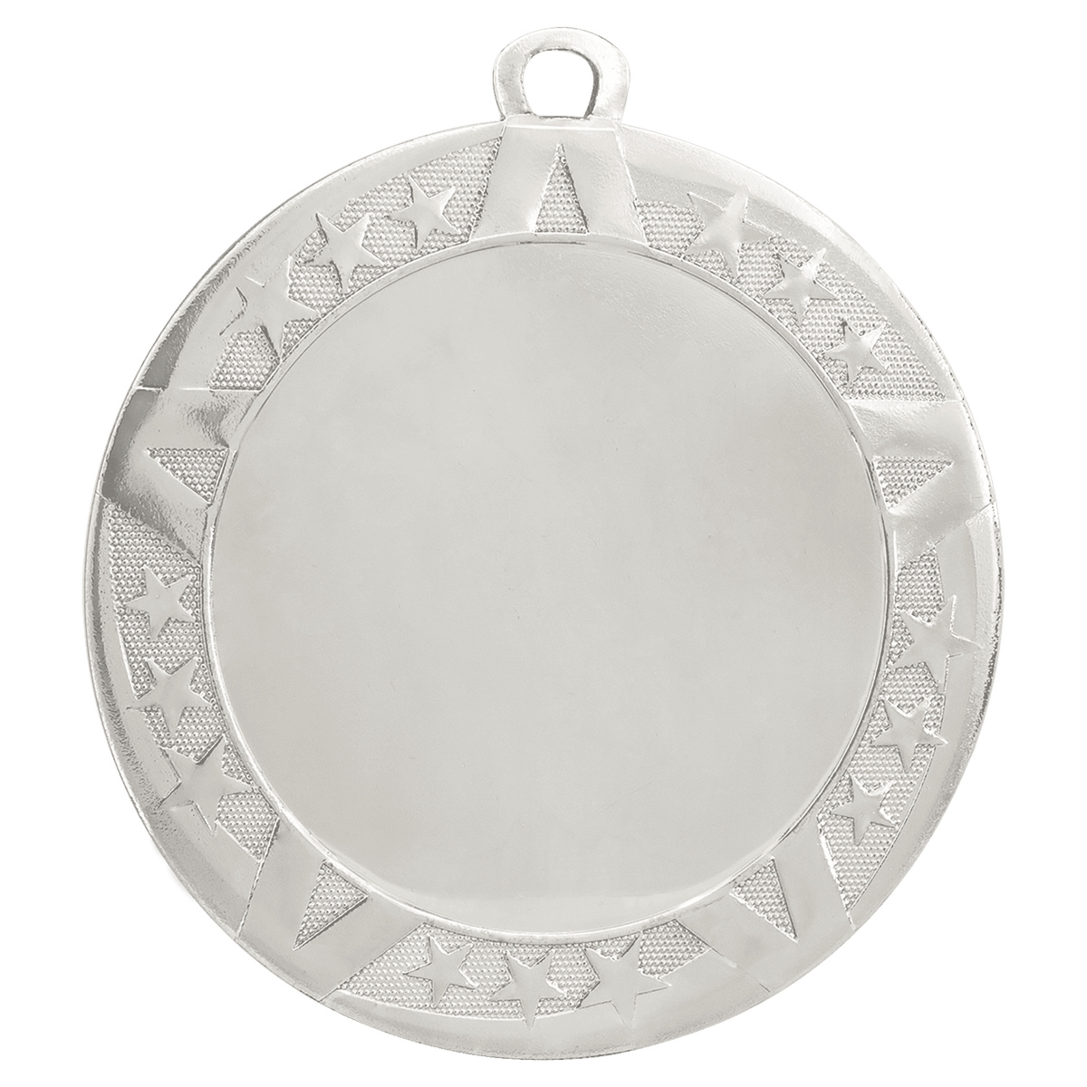 2¾-inch Superstar medal holder with 2-inch insert — Silver