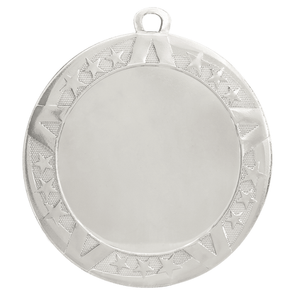 2¾-inch Superstar medal holder with 2-inch insert — Silver