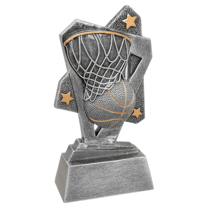 Basketball Triumph award trophy - 6½ inches