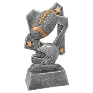 Football Triumph award trophy - 6½ inches
