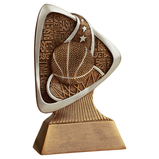 Basketball Triad award trophy - 5½ inches