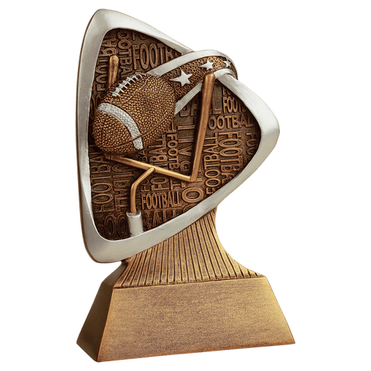 Football Triad award trophy - 5½ inches