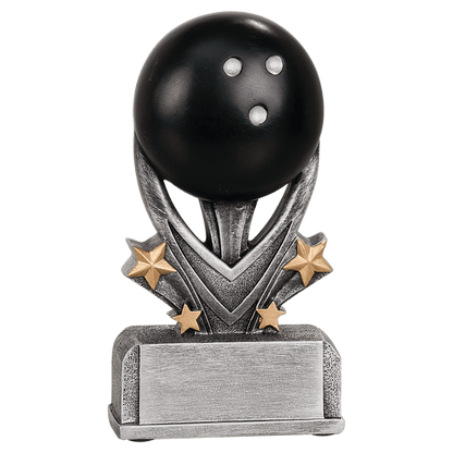 Bowling Varsity Sport award trophy - 5½ inches