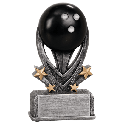 Bowling Varsity Sport award trophy - 7 inches
