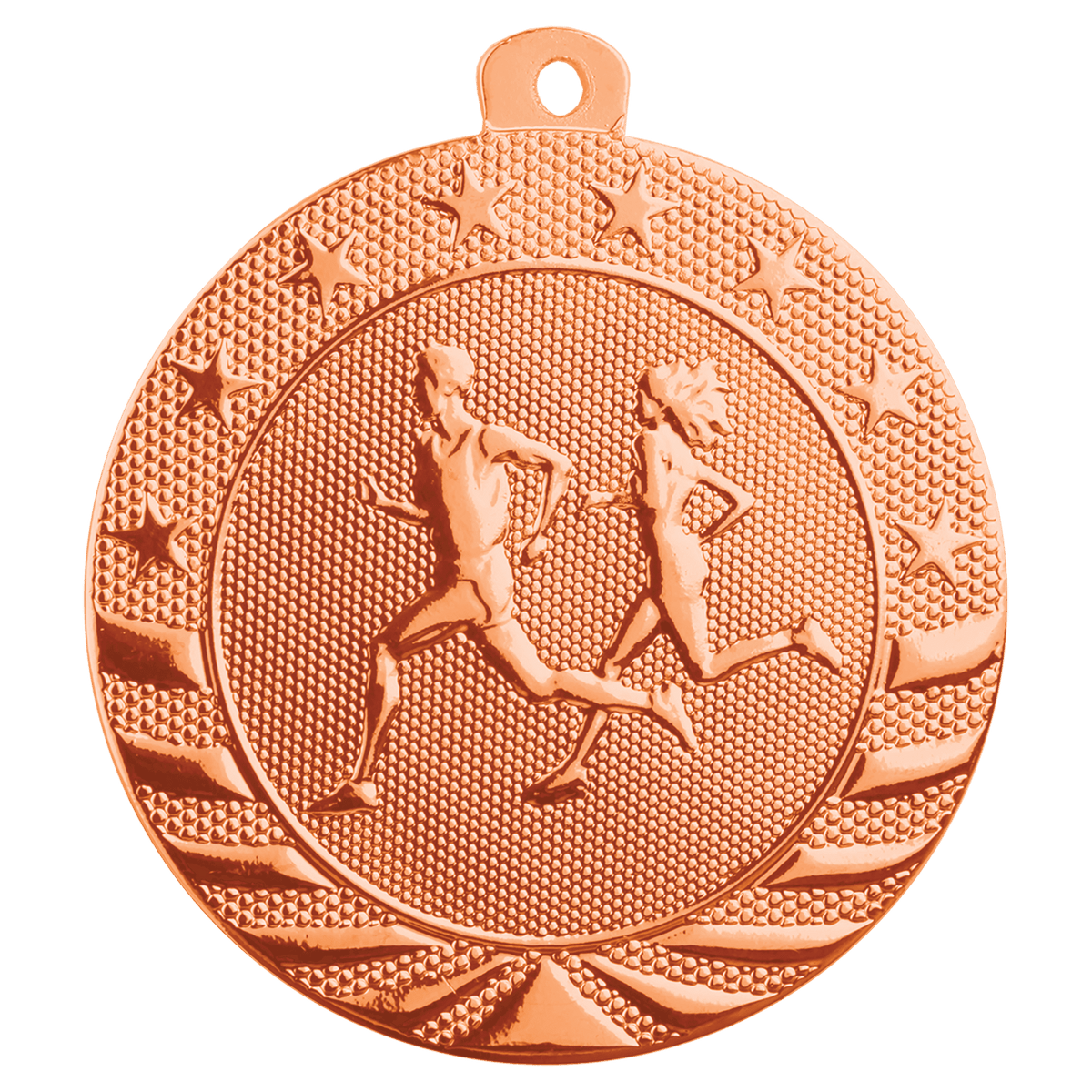 Bronze Cross Country Starbrite medal front
