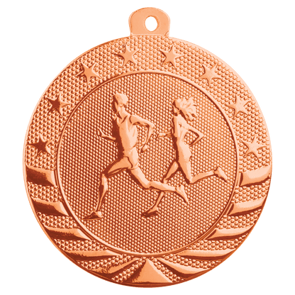 Bronze Cross Country Starbrite medal front