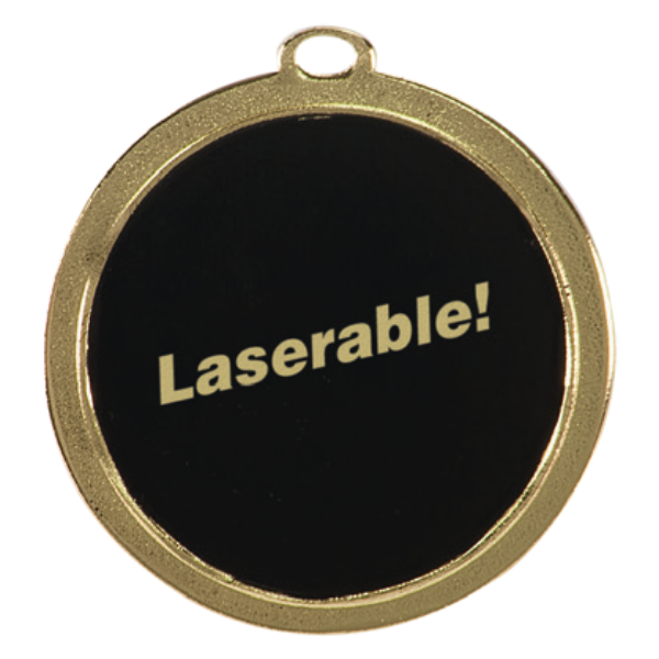 Black laserable reverse of the MidNite Star medal