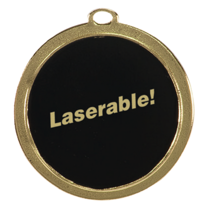 Black laserable reverse of the MidNite Star medal