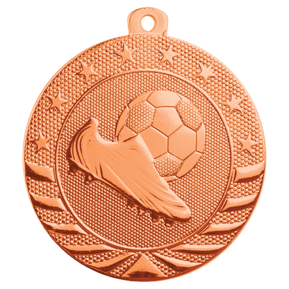 Bronze Soccer Starbrite medal front