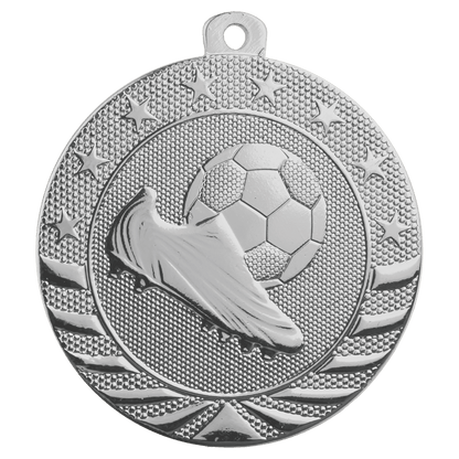Silver Soccer Starbrite medal front