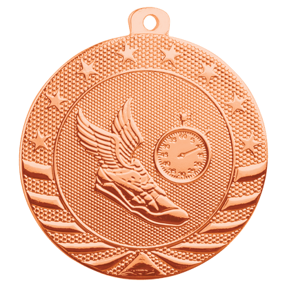 Bronze Starbrite track and field medal