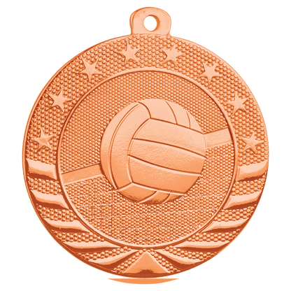 Bronze Starbrite volleyball medal