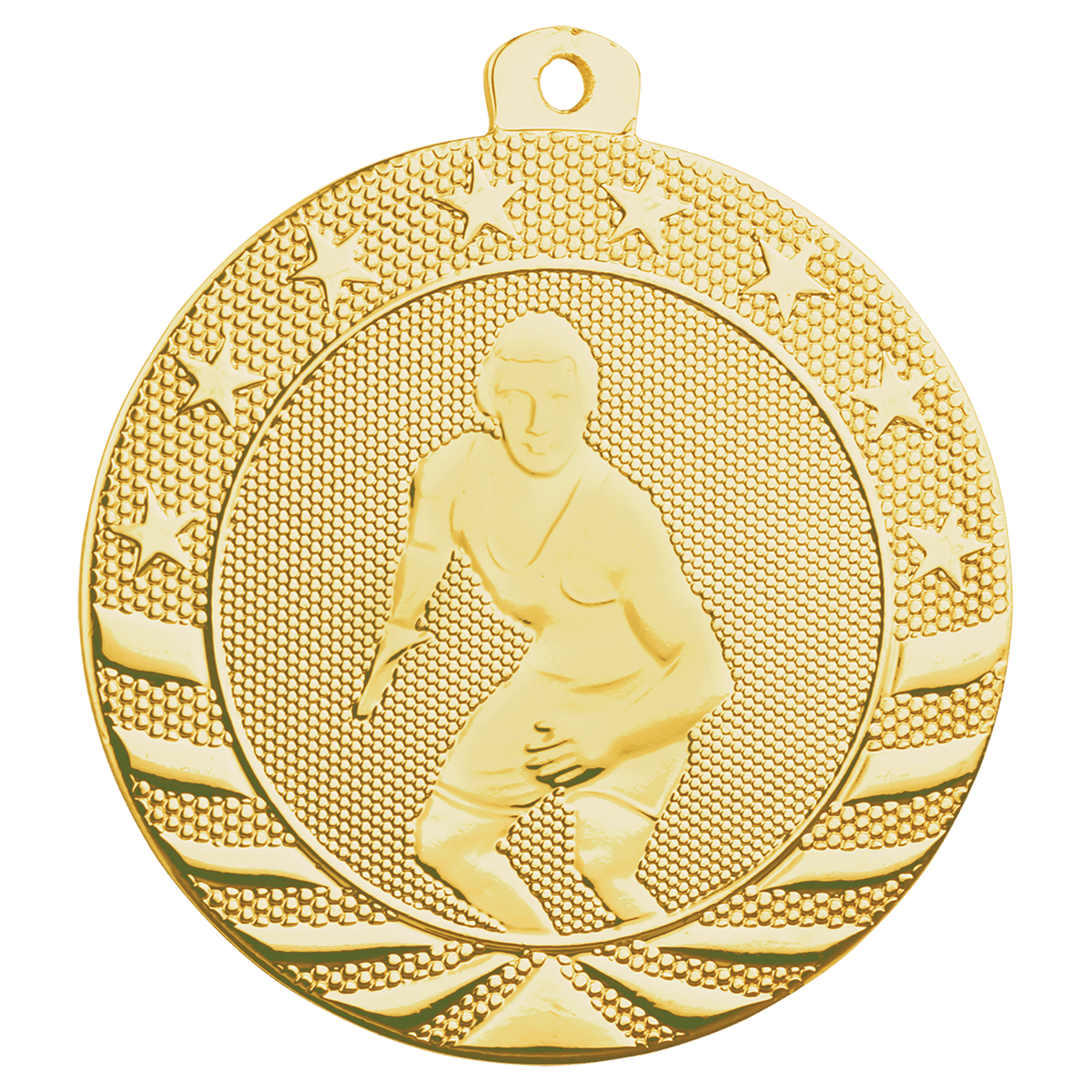 Gold Starbrite wrestling medal
