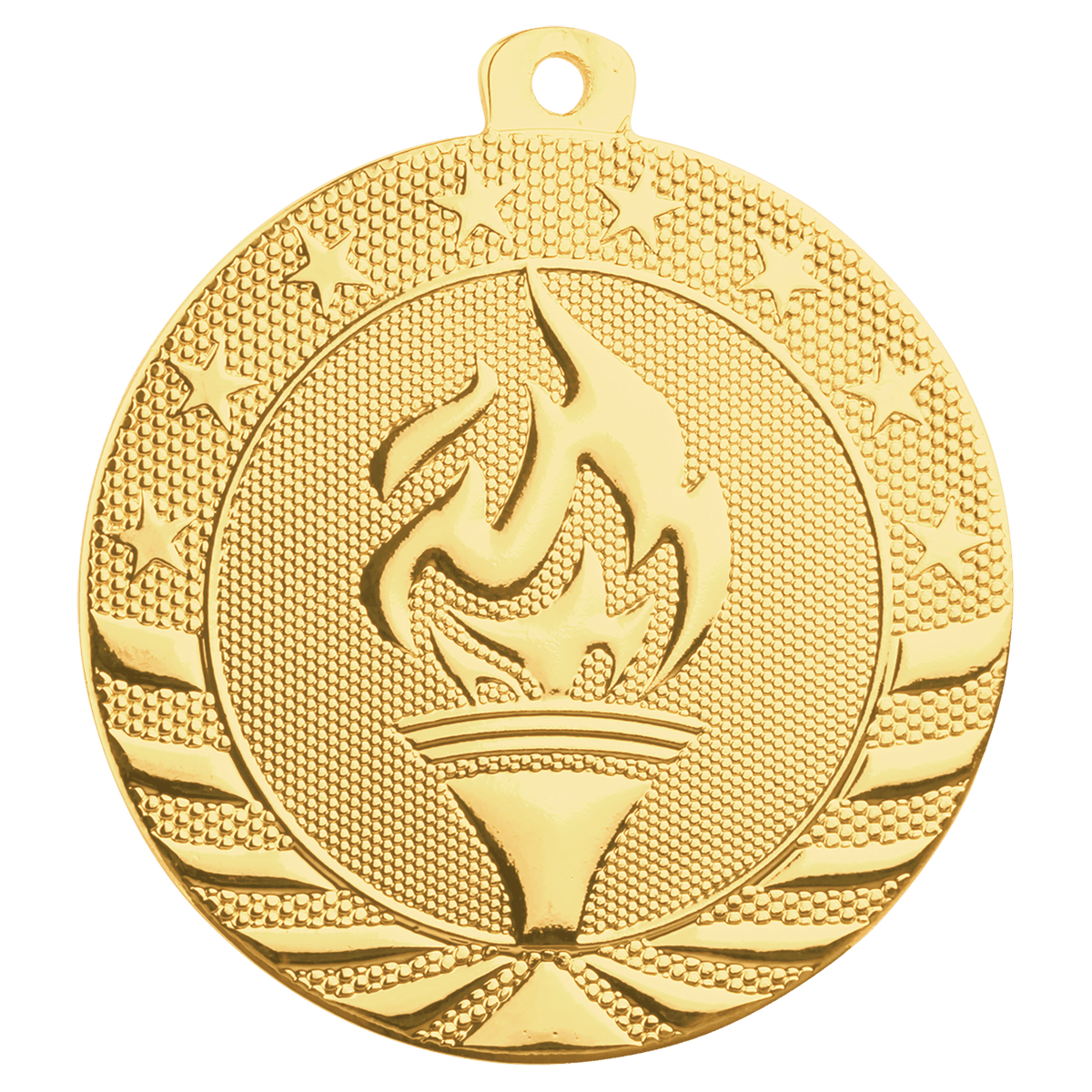 Gold Torch Starbrite medal front