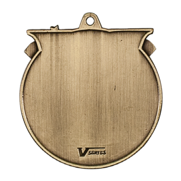 Personalized 2" Basketball Victory Award Medal with Ribbon