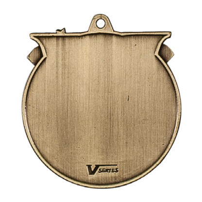 Personalized 2" Basketball Victory Award Medal with Ribbon